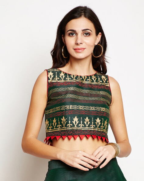 TBKOMH Crop Top, Womens Tops And Blouses Ladies Tops India