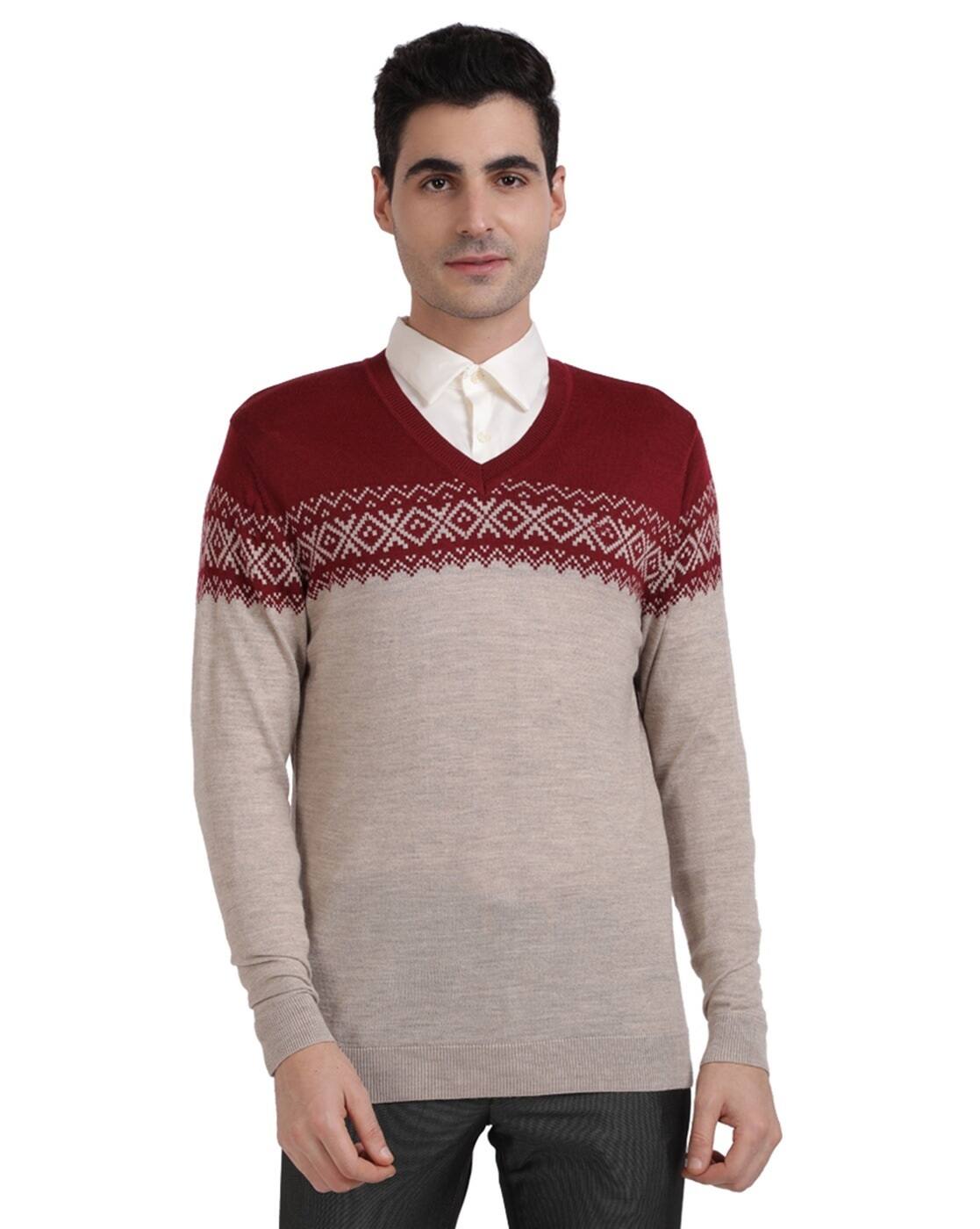 Buy Maroon Sweaters \u0026 Cardigans for Men 