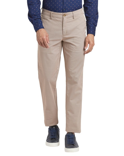 PTF1041601264 Peter England Khaki Trousers at Rs 1299 | Men Khaki Trousers  in Bhatkal | ID: 16049154491