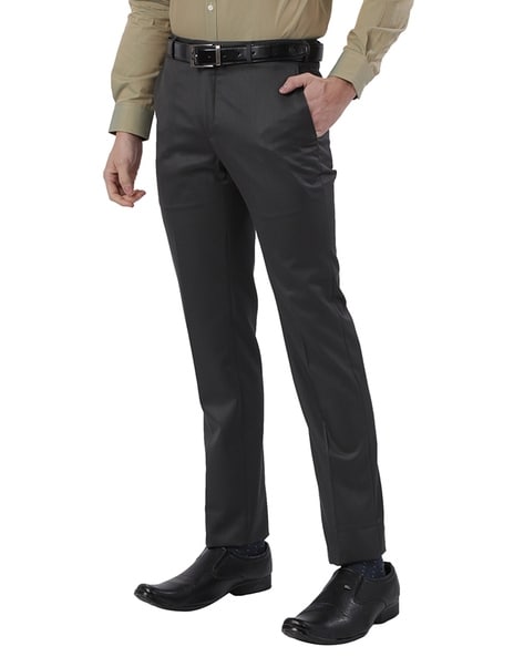 Buy J.M. Haggar men slim fit four pocket style dress pants black Online |  Brands For Less