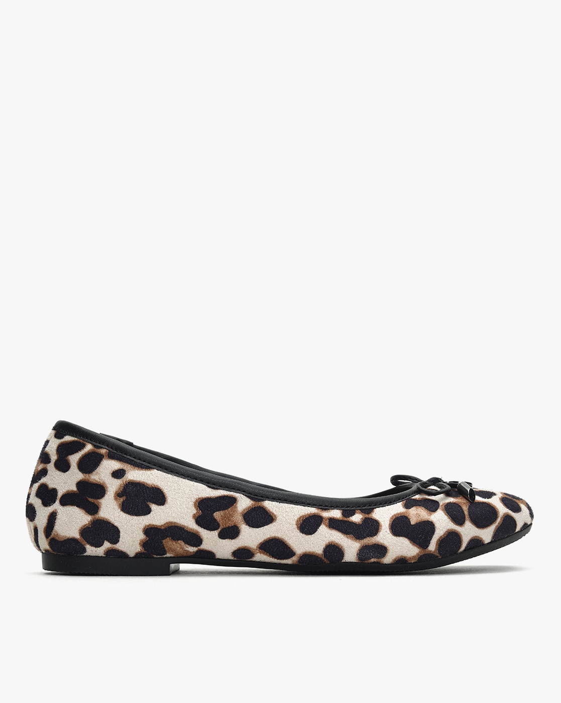 Leopard flats clearance with bow