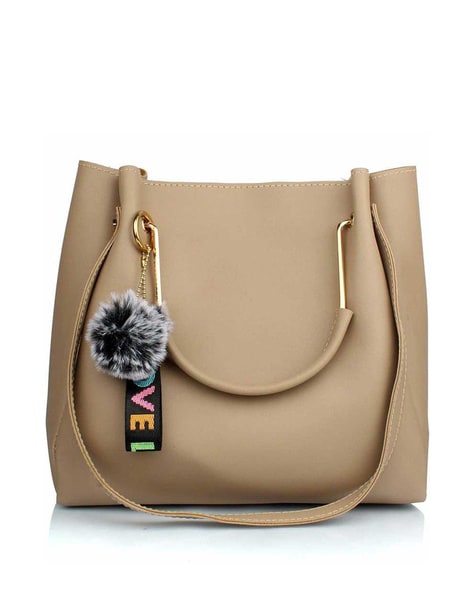 Lotus Hand Handled 2.5 Kg Ladies Grey PU Bag, For Casual Wear, Gender: Women