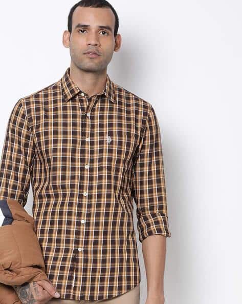 Brown Shirts for Men by U.S. Polo Assn 