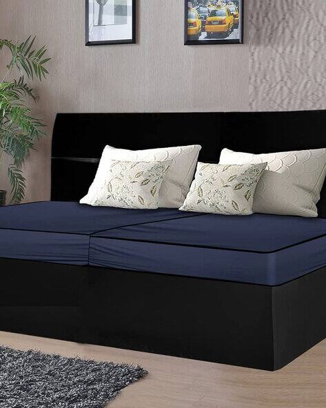 Stylista Set of 2 Mattress Waterproof/Hypoallergenic Double Bed 72x36 cm