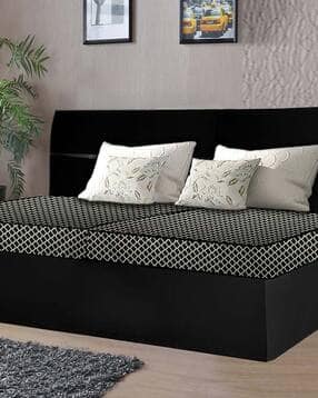 stylista Set of 2 Waterproof Checked Bedsheet 36x72 cm Double Bed-picture-29