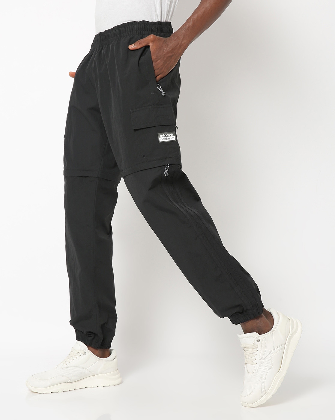 adidas Originals SlipOn  Buy adidas Originals Cargo Pant Black Casual Track  Pant Online  Nykaa Fashion