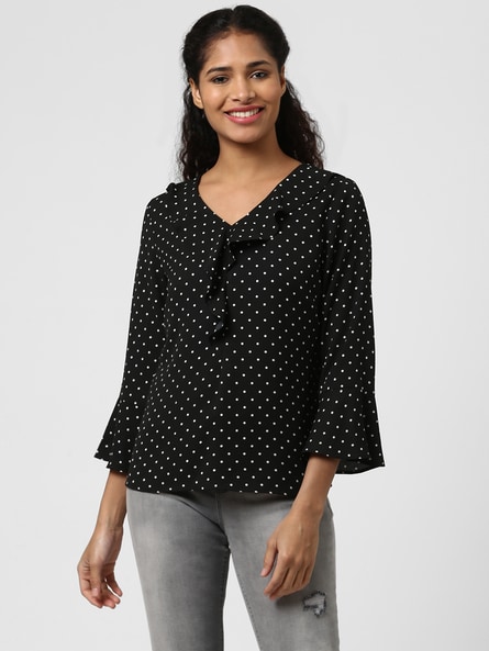 Polka dots sales tops online