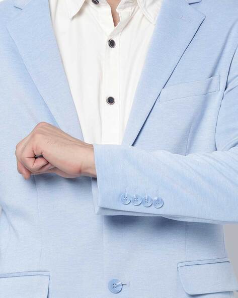 Discover more than 131 sky blue blazer suit latest