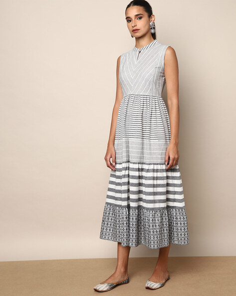 Buy Grey Dresses & Gowns for Women by Indie Picks Online | Ajio.com