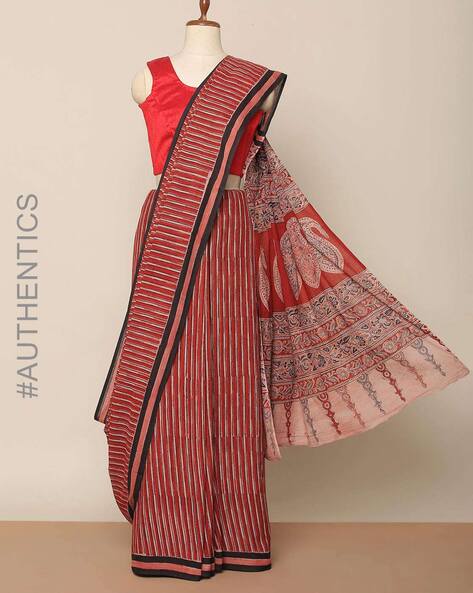 Buy Green Sarees for Women by GRIVA DESIGNER Online | Ajio.com