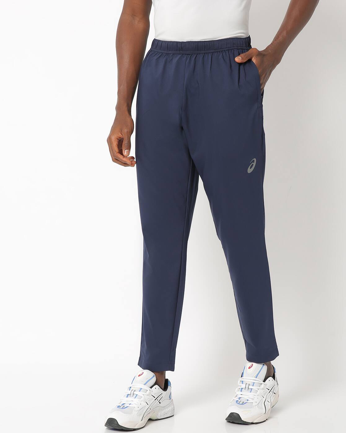 Buy Blue Track Pants for Men by ASICS 