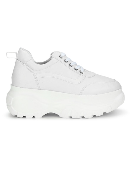 Truffle collection white store casual sneakers