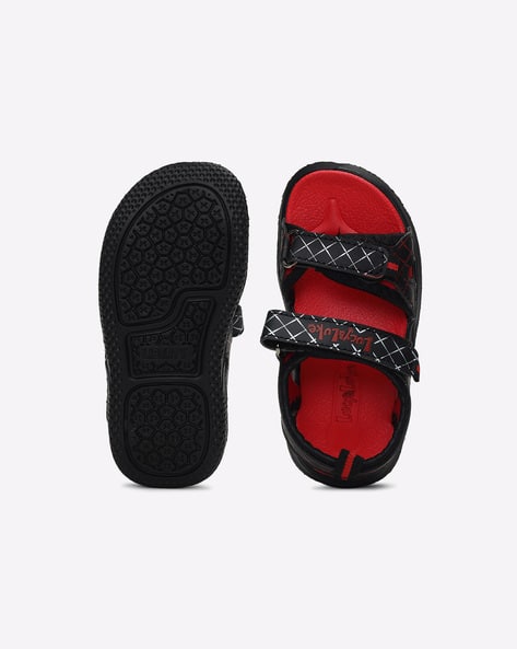 Buy Black Sandals for Boys by LIBERTY Online
