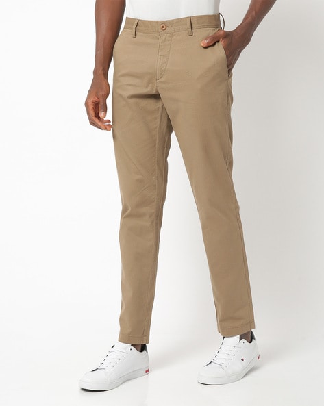 mens skinny fit khaki pants