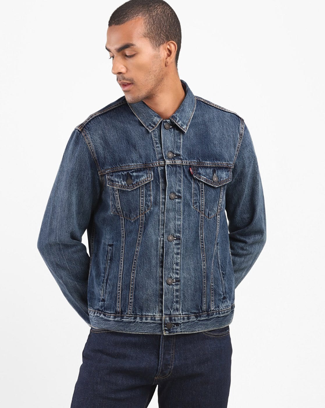 Buy Blue Jackets Coats Men by LEVIS Online Ajio.com