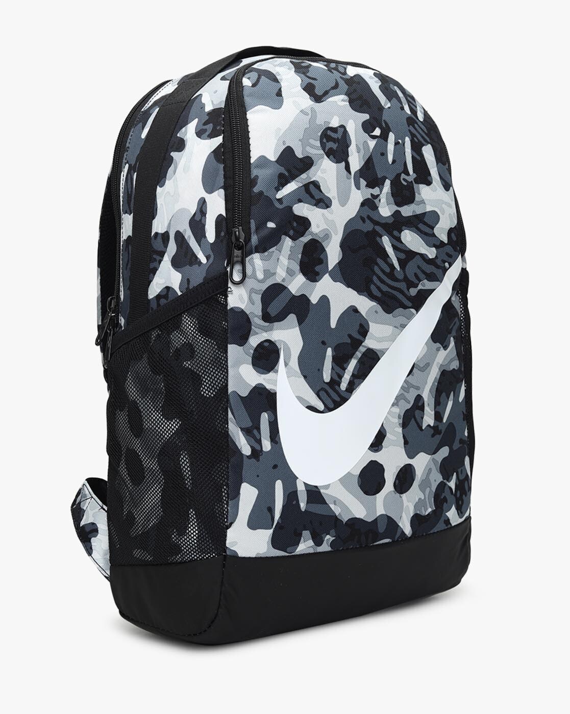 Nike black cheap camo backpack