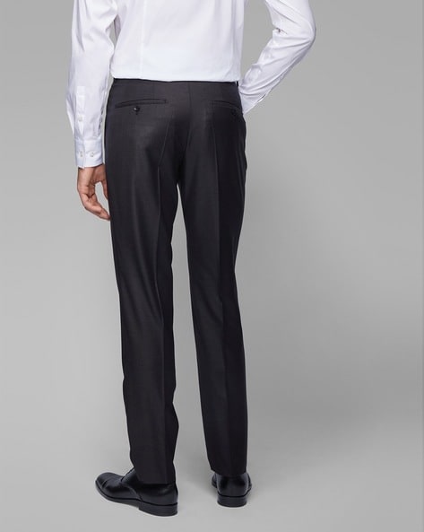 Big Size 29-56 Summer 2021 Wrinkle-Resistant Black Suit Pants Mens Clothing  Baggy Double Pleated Classic Dress Pants Trousers