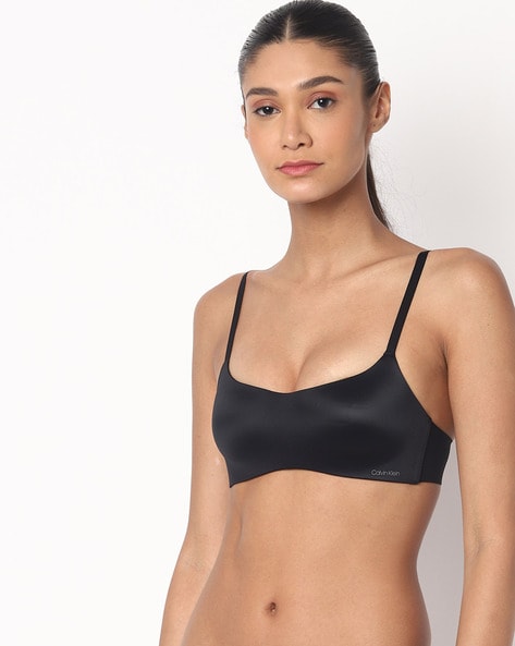 Non-Padded Bra with Adjustable Straps