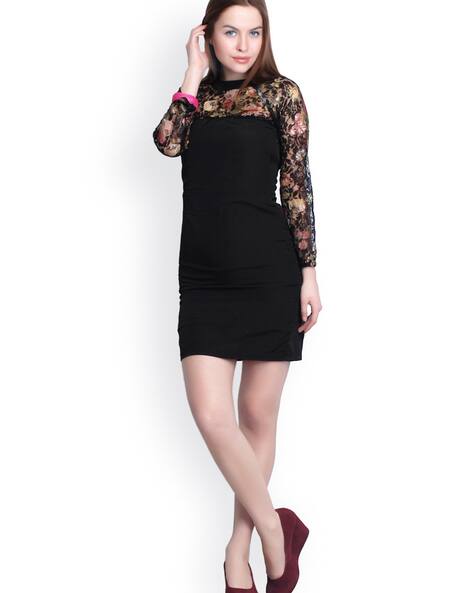Buy Black Dresses For Women By Belle Fille Online Ajio Com
