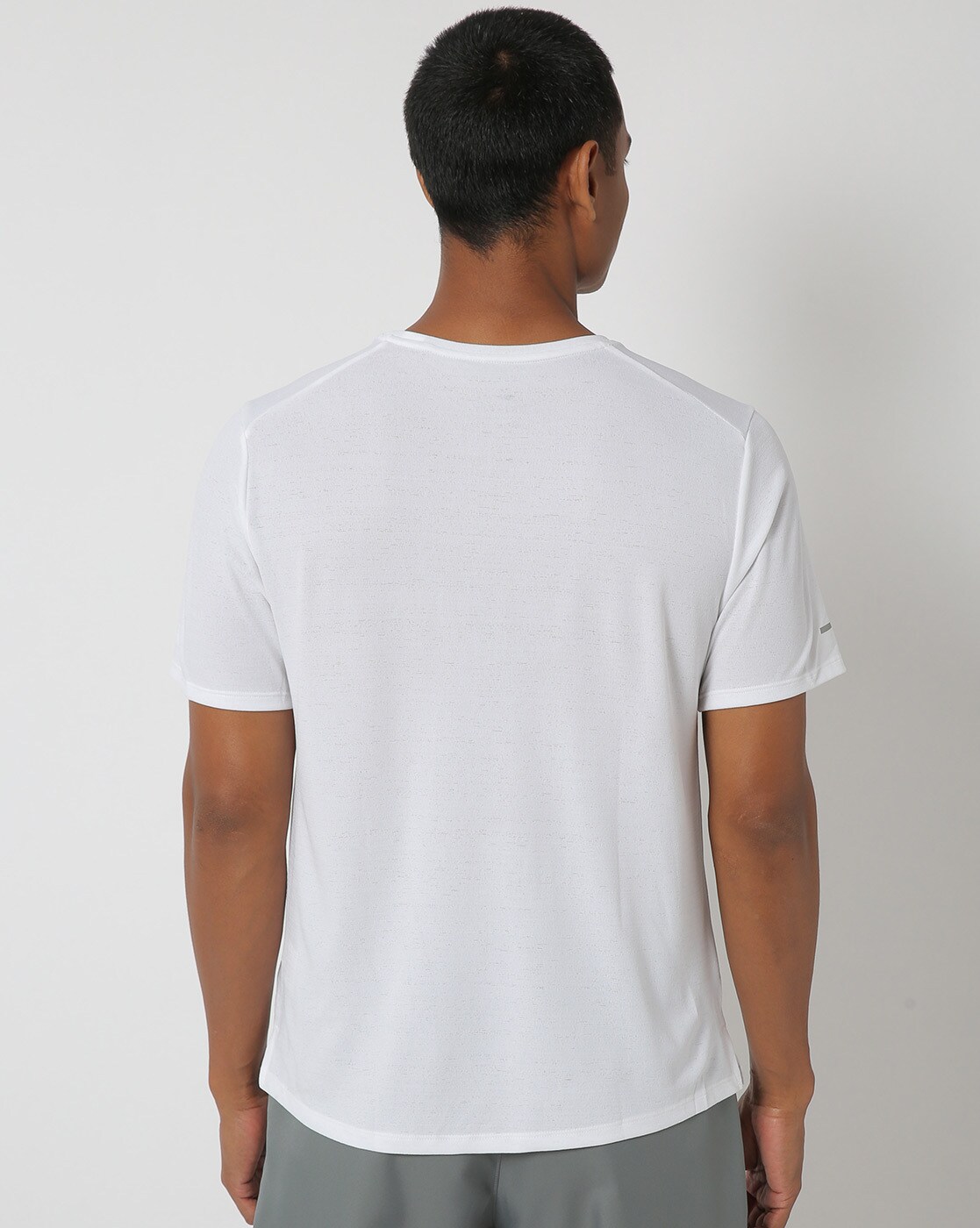 White dri fit sales shirt