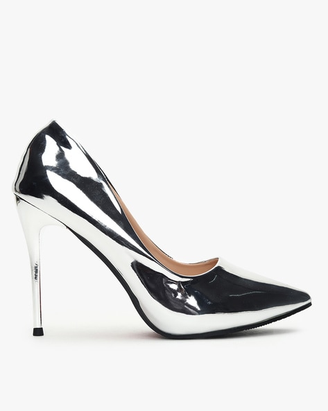Sexy Shoes Peep Toe Stiletto Heels Sequined Ankle Buckle Straps Platforms  Pumps - Silver in Sexy Heels & Platforms - $79.19