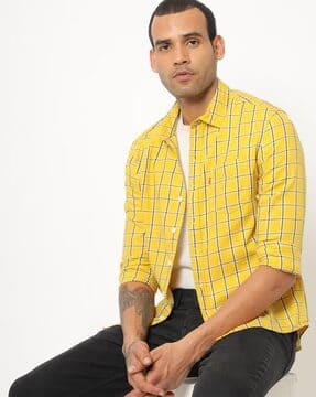 Buy Yellow Shirts for Men by LEVIS 