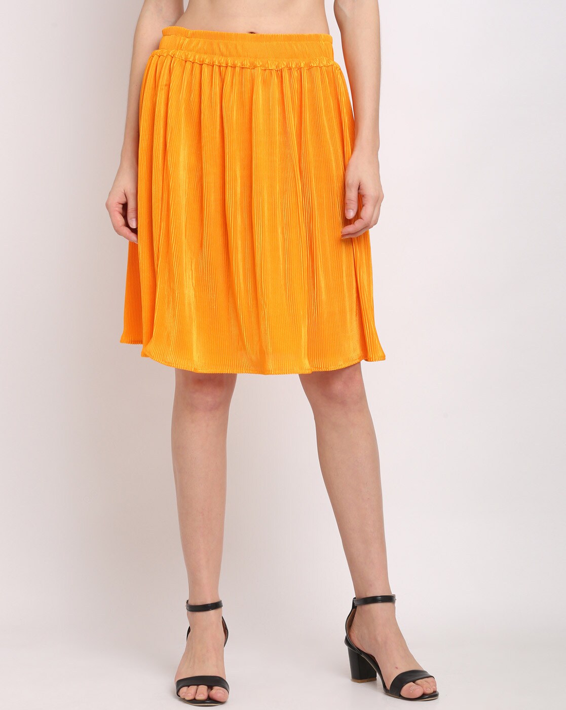 Buy Yellow Skirts for Women by NEUDIS Online