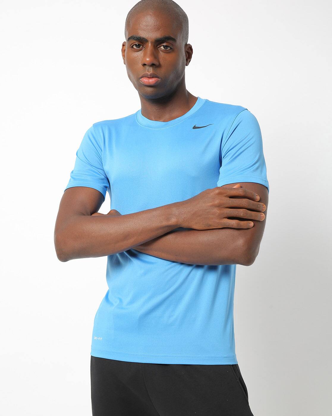 nike blue tee