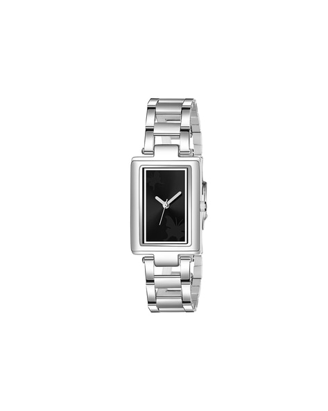 Silver square best sale watch ladies