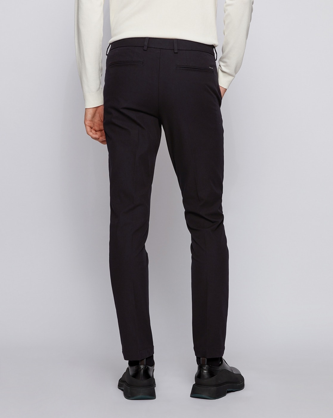 BOSS by HUGO BOSS Kaito Travel Slim Fit Pants in Black for Men  Lyst Canada
