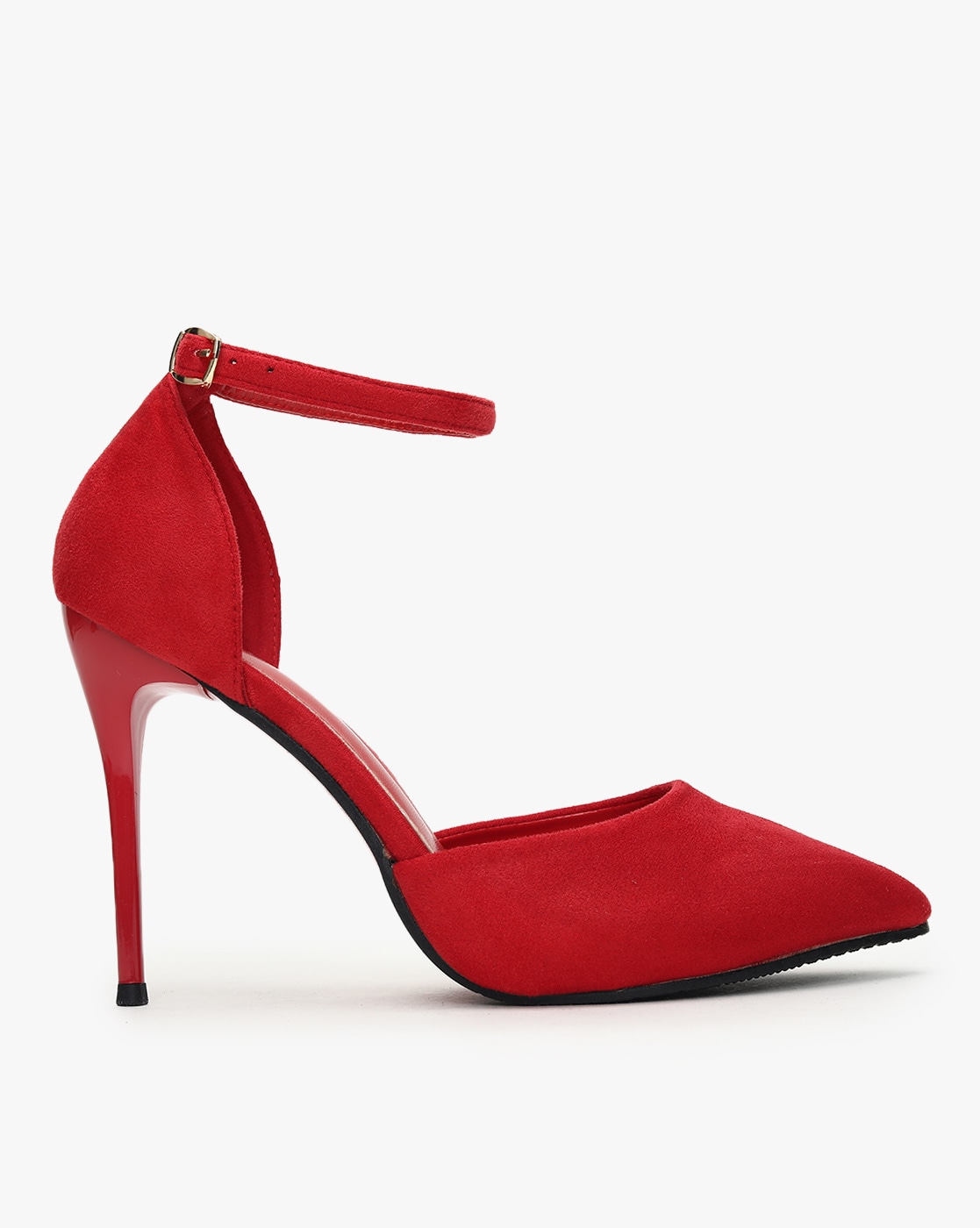 Buy Red Heeled Shoes for Women by Sneak-a-Peek Online | Ajio.com