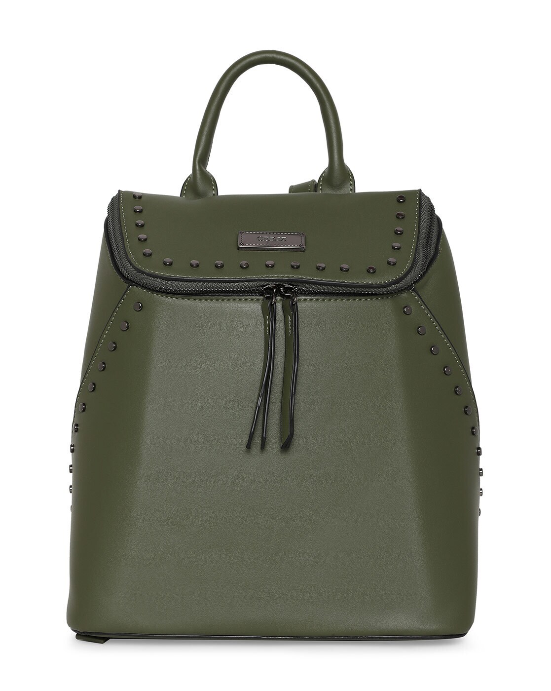 Buy CERIZ Women Brown Solid Backpack online  Looksgudin