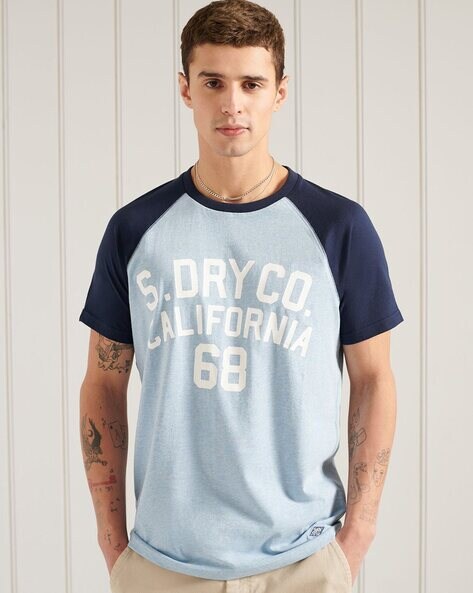 Cali Surf Typographic Crew-Neck T-shirt
