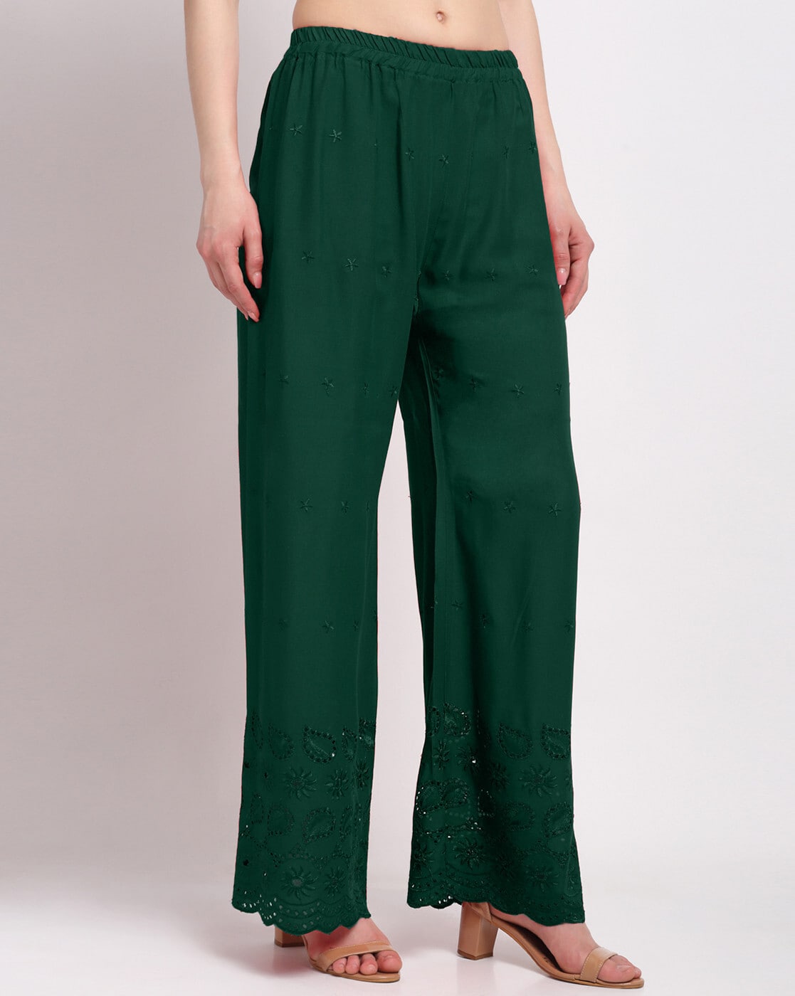 Buy Green Trousers  Pants for Women by KLOTTHE Online  Ajiocom