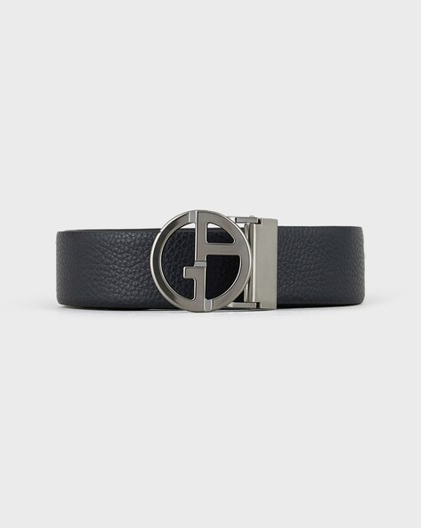 Buy Black Belts for Men by GIORGIO ARMANI Online 