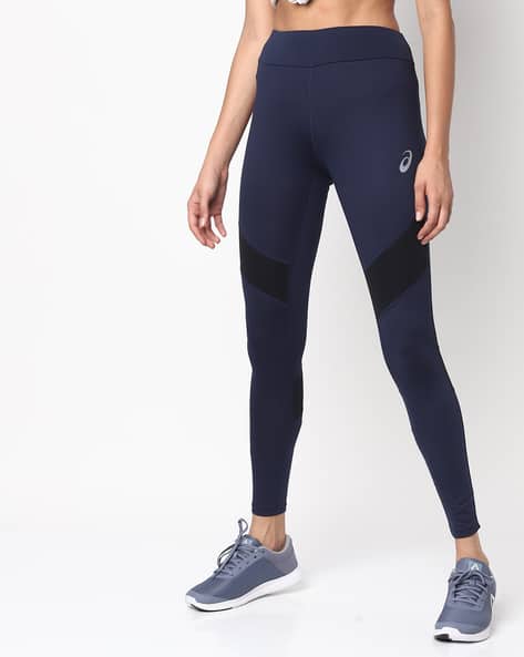 ASICS Panelled Ankle-Length Slim Fit Leggings