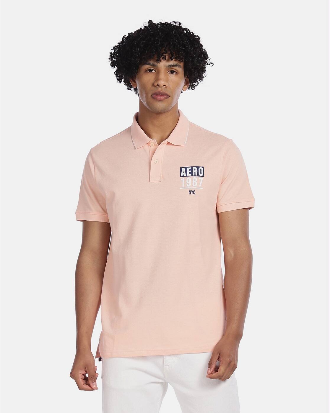 Buy Pink Tshirts for Men by AEROPOSTALE 