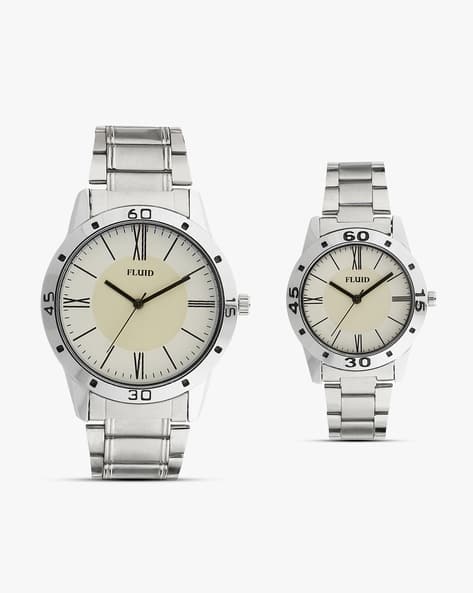 Buy Silver-Toned Watches for Men by Fluid Online