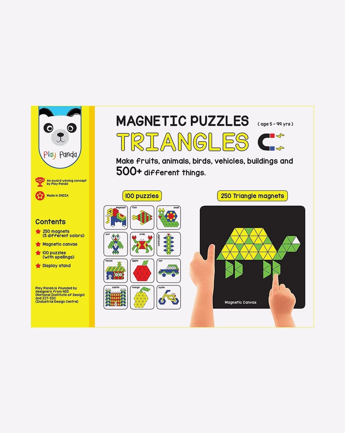Magnetic Triangle Puzzle Set