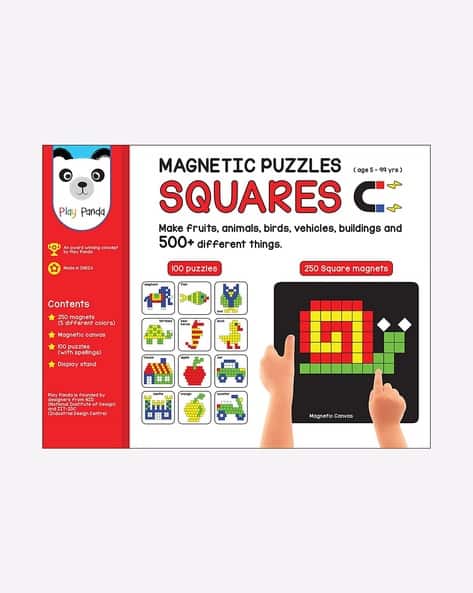 Magnetic Square Puzzle Set