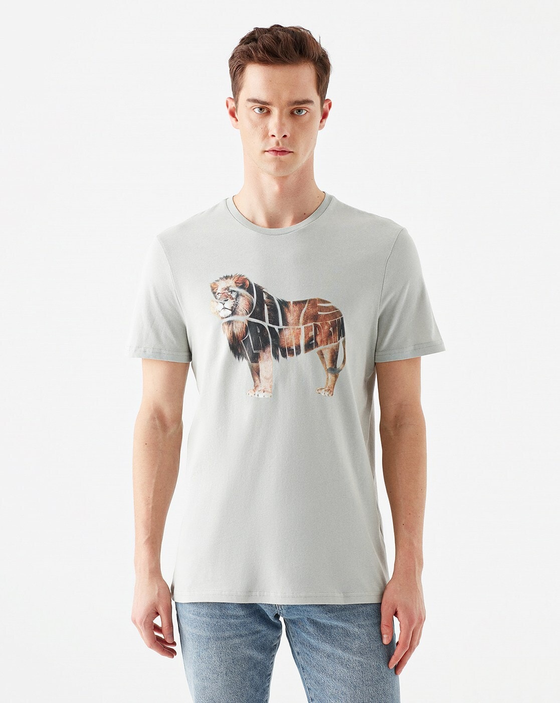 Buy Grey Tshirts for Men by Mavi Online Ajio