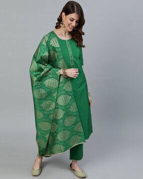 Buy Green Kurta Suit Sets for Women by 