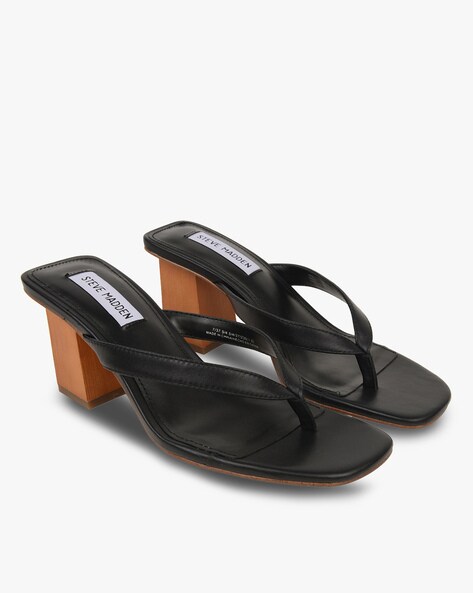 Steve madden 2025 thong heels