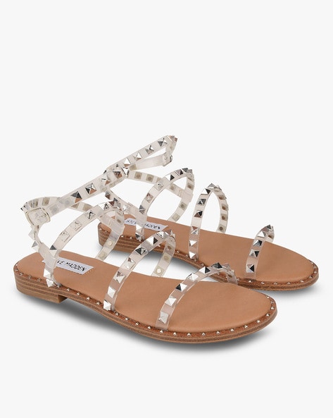 Buy White Flat Sandals for Women by STEVE MADDEN Online  Ajiocom