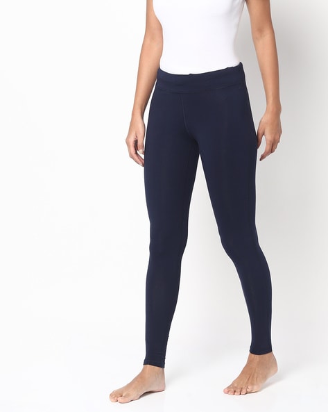 Buy Blue Leggings for Women by ENAMOR Online