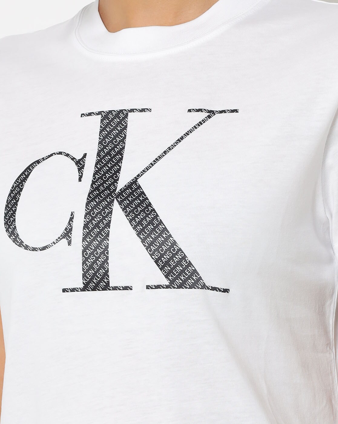 Buy White Tshirts for Women by Calvin Klein Jeans Online