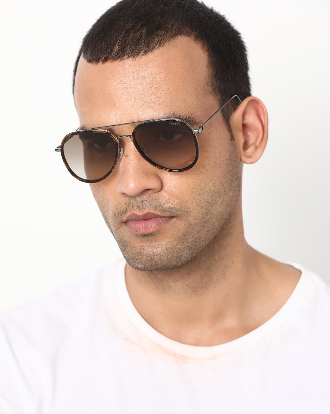 Ray-Ban Aviator Sunglasses in Red for Men | Lyst