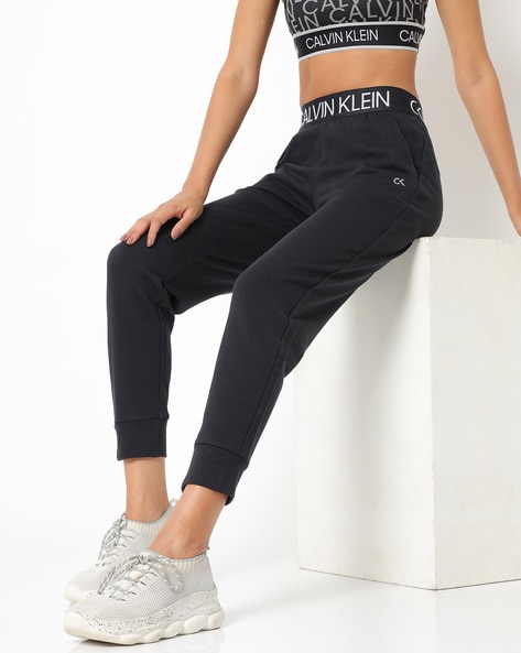 Calvin Klein Printed Trousers for Women sale - discounted price | FASHIOLA  INDIA