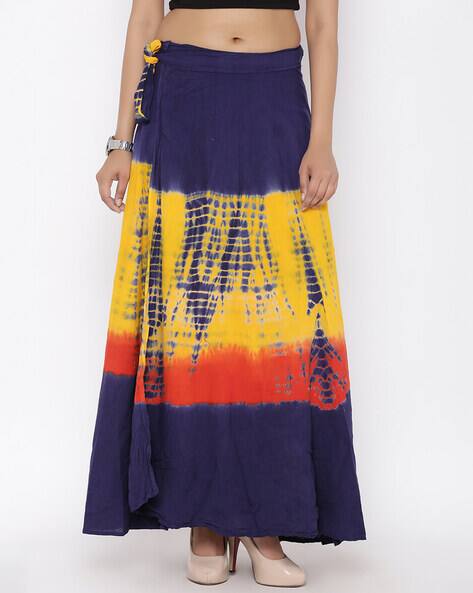 wrap around skirt ajio