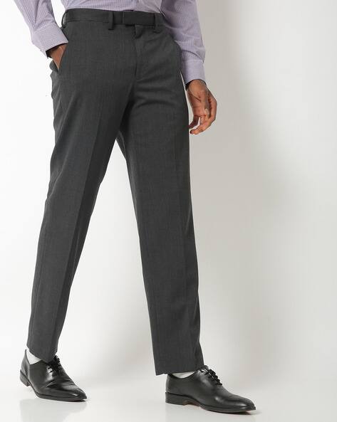 Buy Charcoal Grey Trousers \u0026 Pants for 